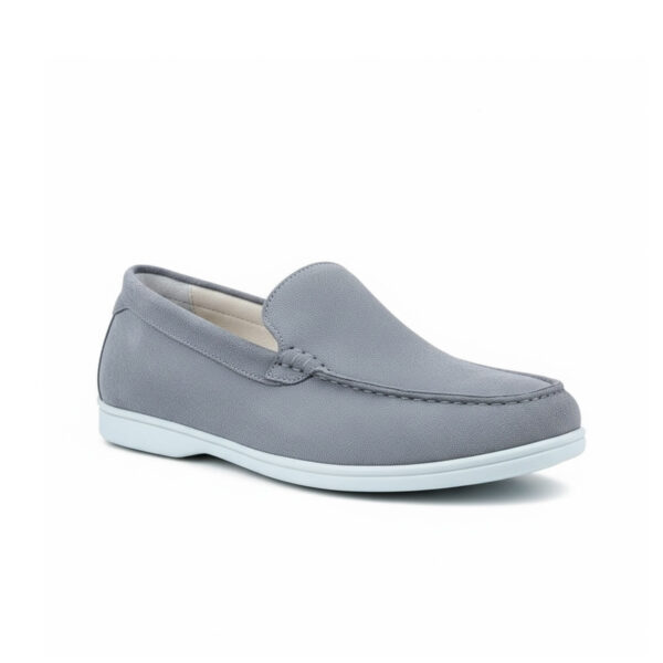 MocassinG1 307 CHAUSSURE EN CUIR GRIS